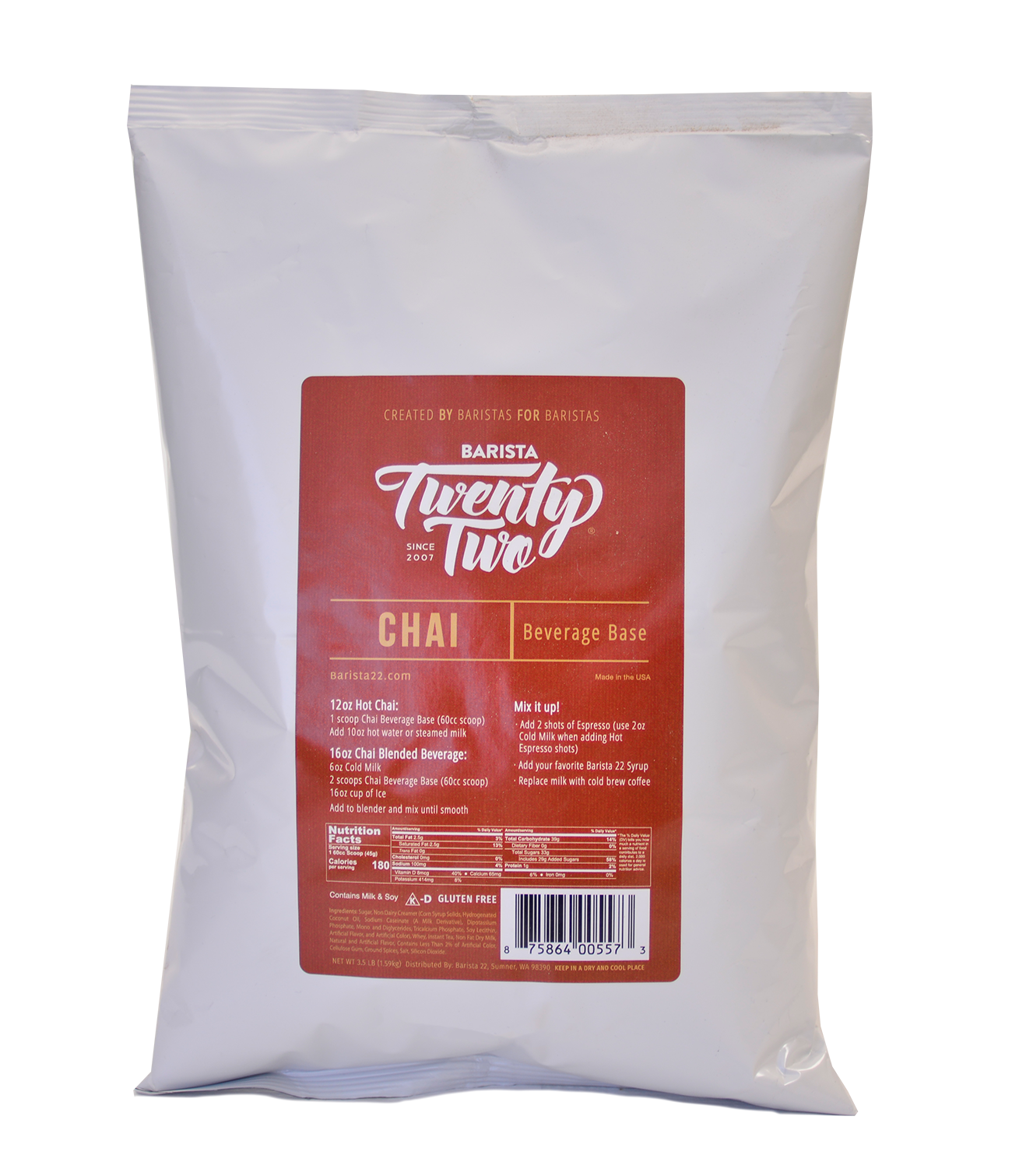 Chai Powder & More - Barista 22