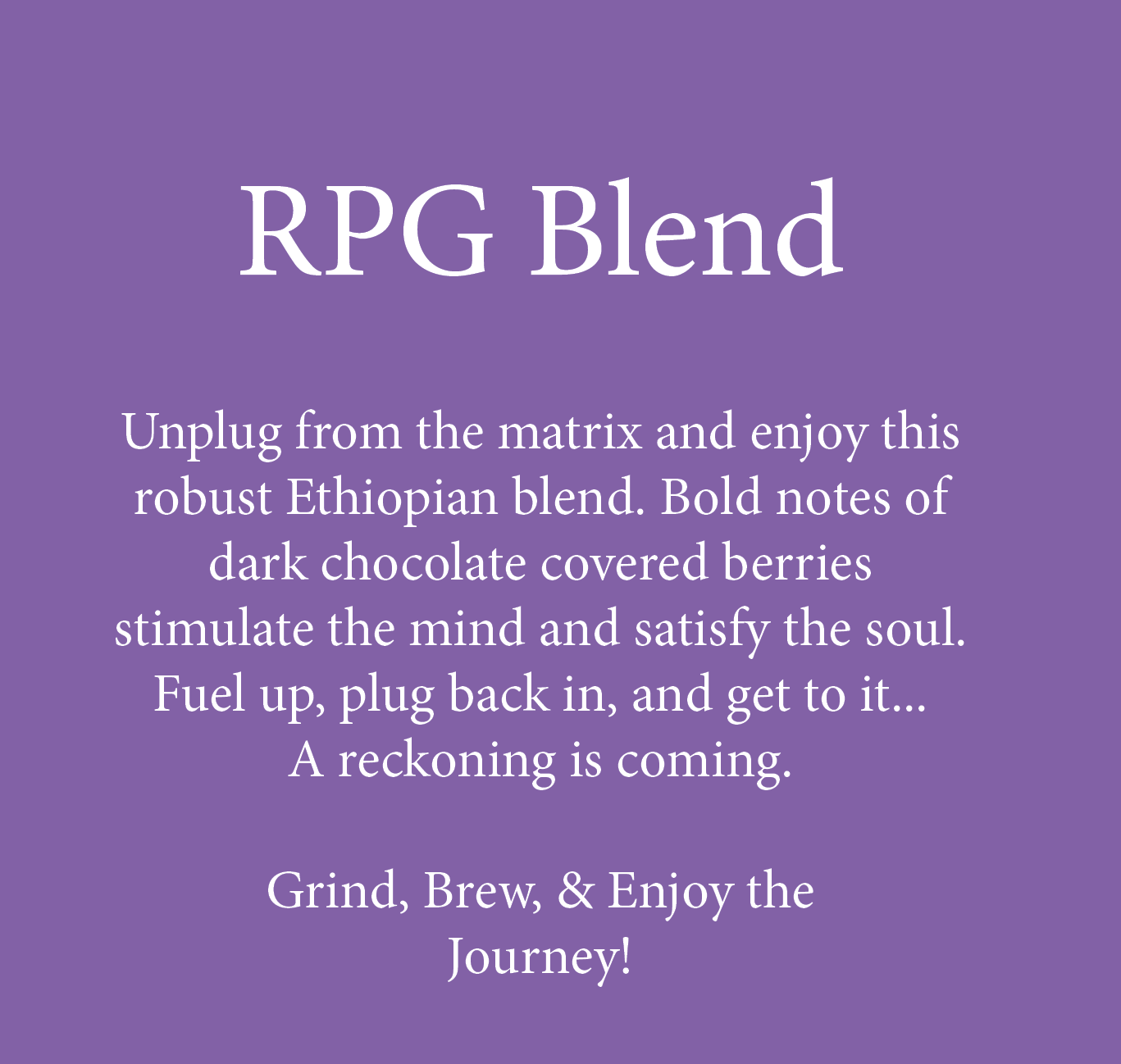 RPG Blend-WHW