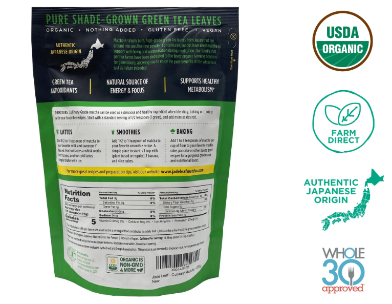 Organic Matcha by Jade Leaf